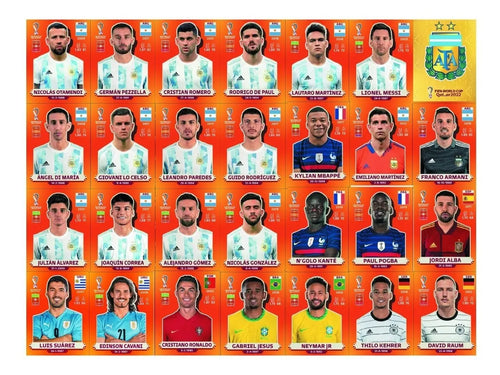 Laminas Comestibles Tu Propia Figurita Personalizada mundial 2026