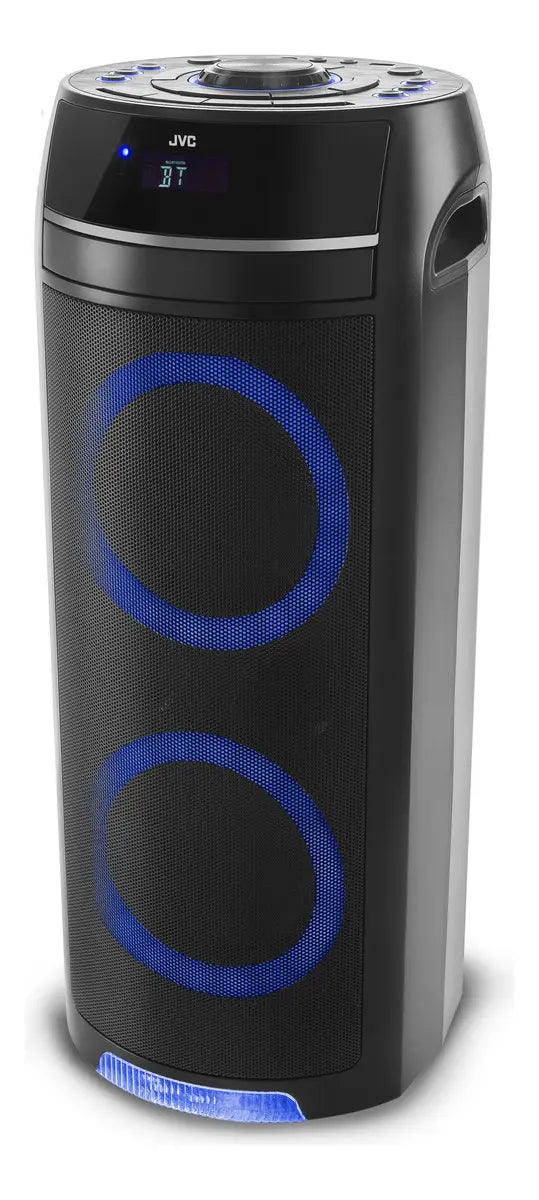 Torre Jvc Xs-la5214pb Bluetooth 4800w Negro Con Micrófono